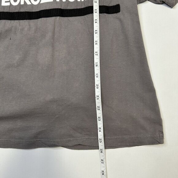 Ecko Unltd Y2K T-shirt Streetwear Superior Issue Eckonomics Rhino Gray Men Lrge - Picture 12 of 12